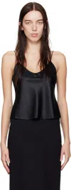 Staud Black Durand Camisole In Blk Black