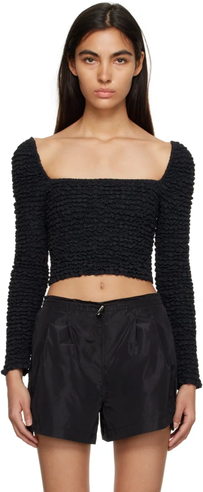 Staud Eleanora Top In Black