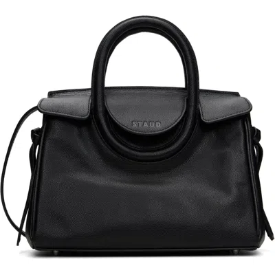 Staud ブラック ミニ Maude キャリーオール バッグ In Black