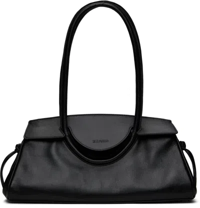Staud Black Maude Shoulder Bag In Blk Black