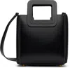 Staud Black Mini Shirley Leather Bag