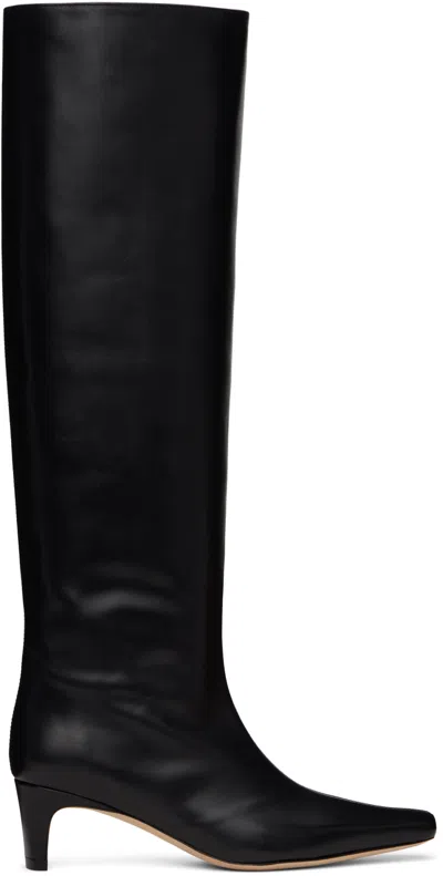 Staud Black Wally Tall Boots
