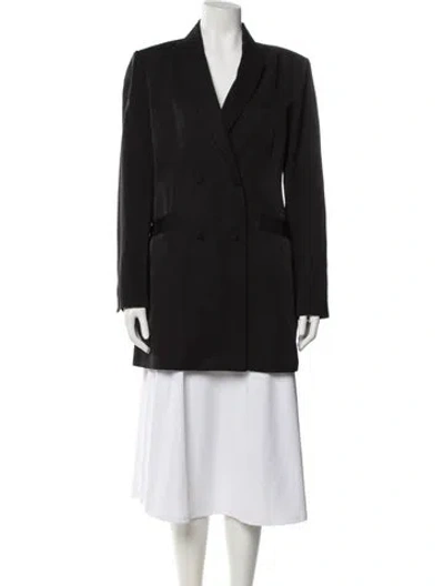 Pre-owned Staud Blazer In Gray