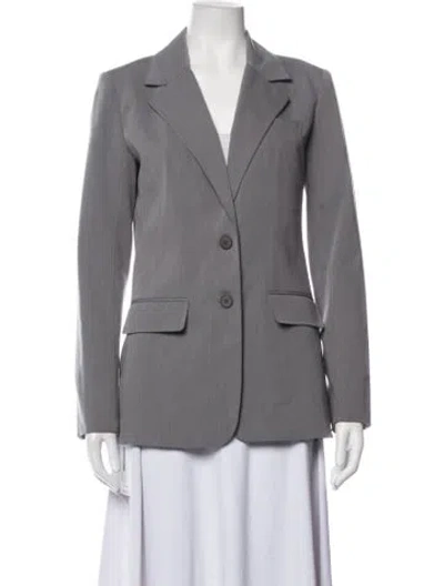Pre-owned Staud Blazer In Grey