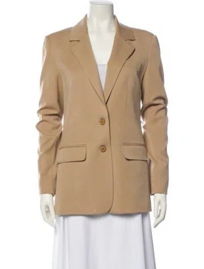 Pre-owned Staud Blazer In Neutral