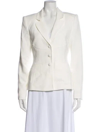 Pre-owned Staud Blazer In Neutral