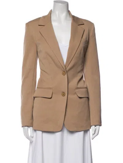 Pre-owned Staud Blazer In Neutrals