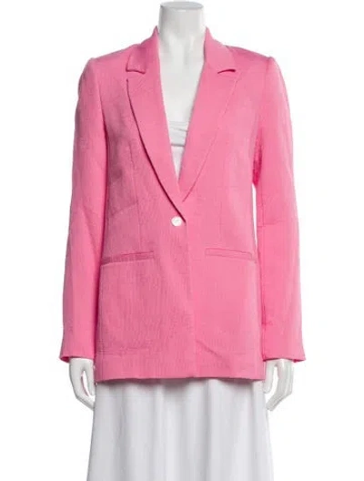 Pre-owned Staud Blazer In Pink