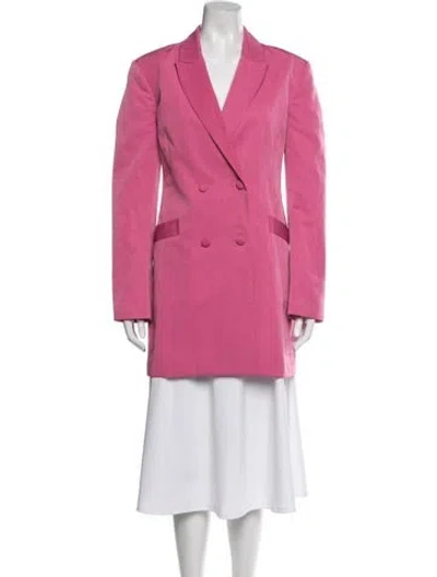 Pre-owned Staud Blazer In Pink