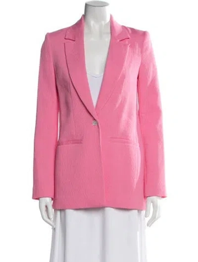 Pre-owned Staud Blazer In Pink