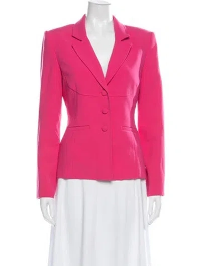 Pre-owned Staud Blazer In Pink