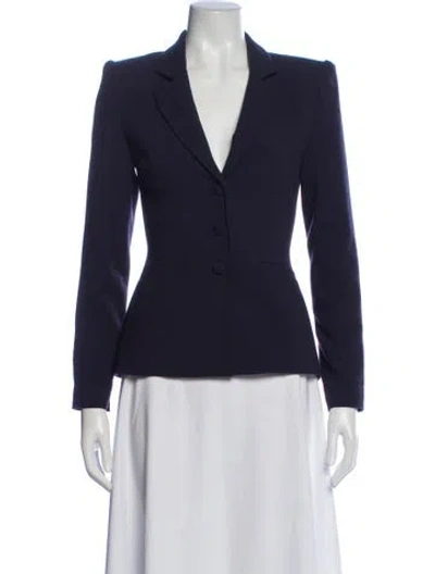 Pre-owned Staud Blazer In Purple