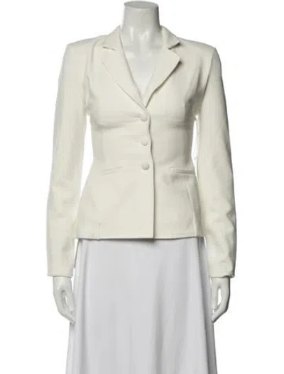 Pre-owned Staud Blazer W/ Tags In White