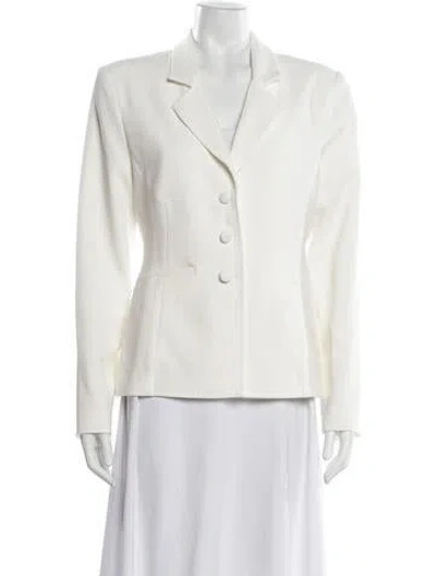 Pre-owned Staud Blazer W/ Tags In White