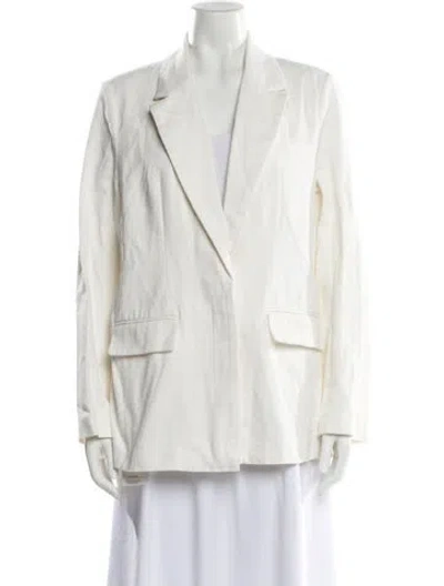 Pre-owned Staud Blazer In White