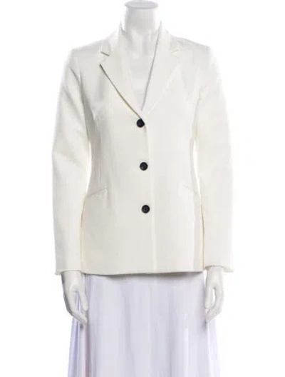 Pre-owned Staud Blazer In White