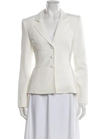Pre-owned Staud Blazer In White