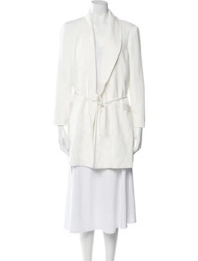 Pre-owned Staud Blazer In White