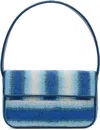 Staud Blue Tommy Beaded Bag