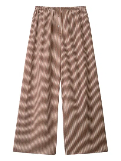Staud Bonfire Trousers In 褐色