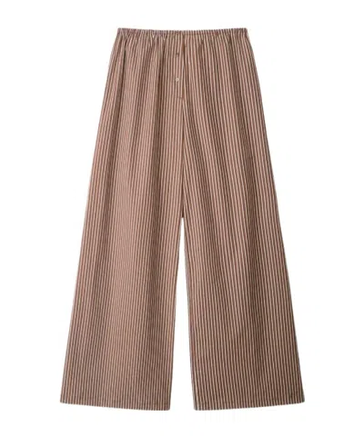 Staud Bonfire Trousers In Brown