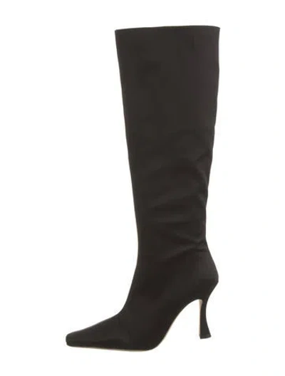 Pre-owned Staud Boots In Black
