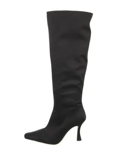 Pre-owned Staud Boots In Black