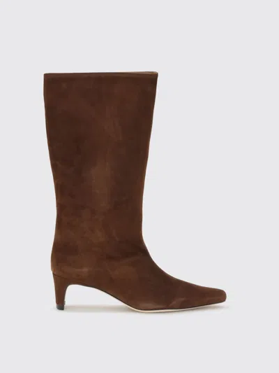 STAUD BOOTS STAUD WOMAN COLOR BURGUNDY,436638050