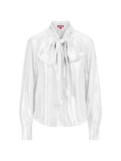 Staud Bow Maryn Top In White