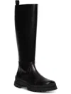 STAUD BOW TALL BOOT WOMENS LEATHER TALL KNEE-HIGH BOOTS
