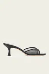 Staud Women's Brigitte Mesh Mid Heel Sandals
