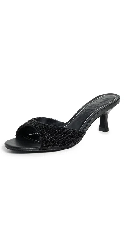 Staud Brigitte Mules Black
