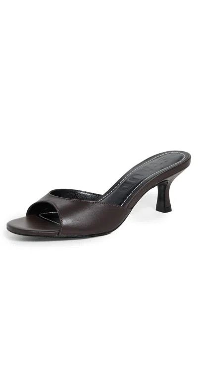 Staud Brigitte Mules Espresso