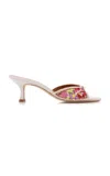 Staud Brigitte Sequined Mules In Multi