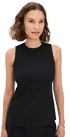 Staud Bronte Tunic Black In Black