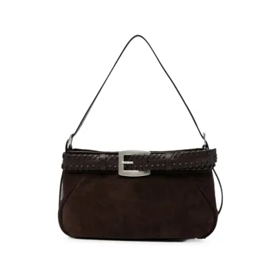 Staud Brooklyn Shoulder Bag In Brown