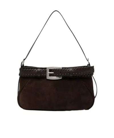 Staud Brooklyn Shoulder Bag In Brown