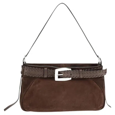 Pre-owned Staud Brooklyn Shoulder Bag � Brown