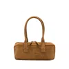 Staud Smooth Leather Shoulder Bag With Double Handles