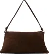 Staud Brown Vivi Shoulder Bag In Maho Mahogany