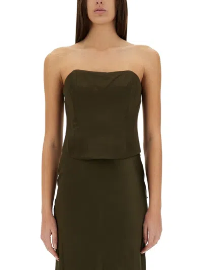 Staud Top Brunswick In Green