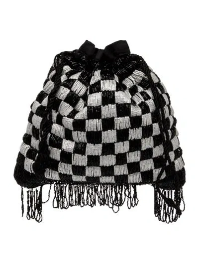 Pre-owned Staud Bucket Bag In Black