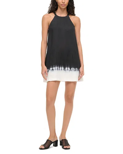 STAUD CABO LINEN DRESS