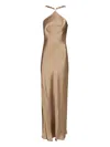 Staud Cadence Dress Dresses Beige In Brown