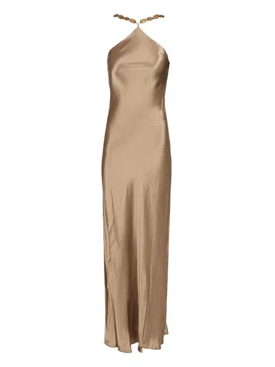 Staud Cadence Dress Dresses Beige