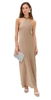 Staud Cadence Dress Dresses Beige In Brown