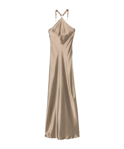 Staud Cadence Dress In Neutral