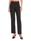 Staud Caleb Straight Leg Pant In Black In Black