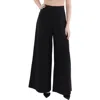 Staud Caleb Womens High Rise Suit Separate Wide Leg Pants In Black