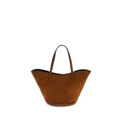 Staud Calf Leather Bos Taurus Women's Handbag In Brown